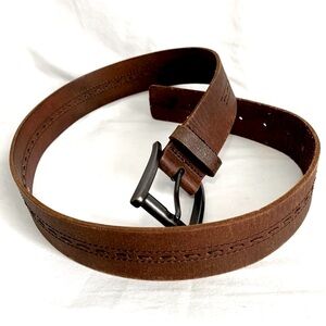 Fossil Full Grain Cowhide Brown Leather Belt